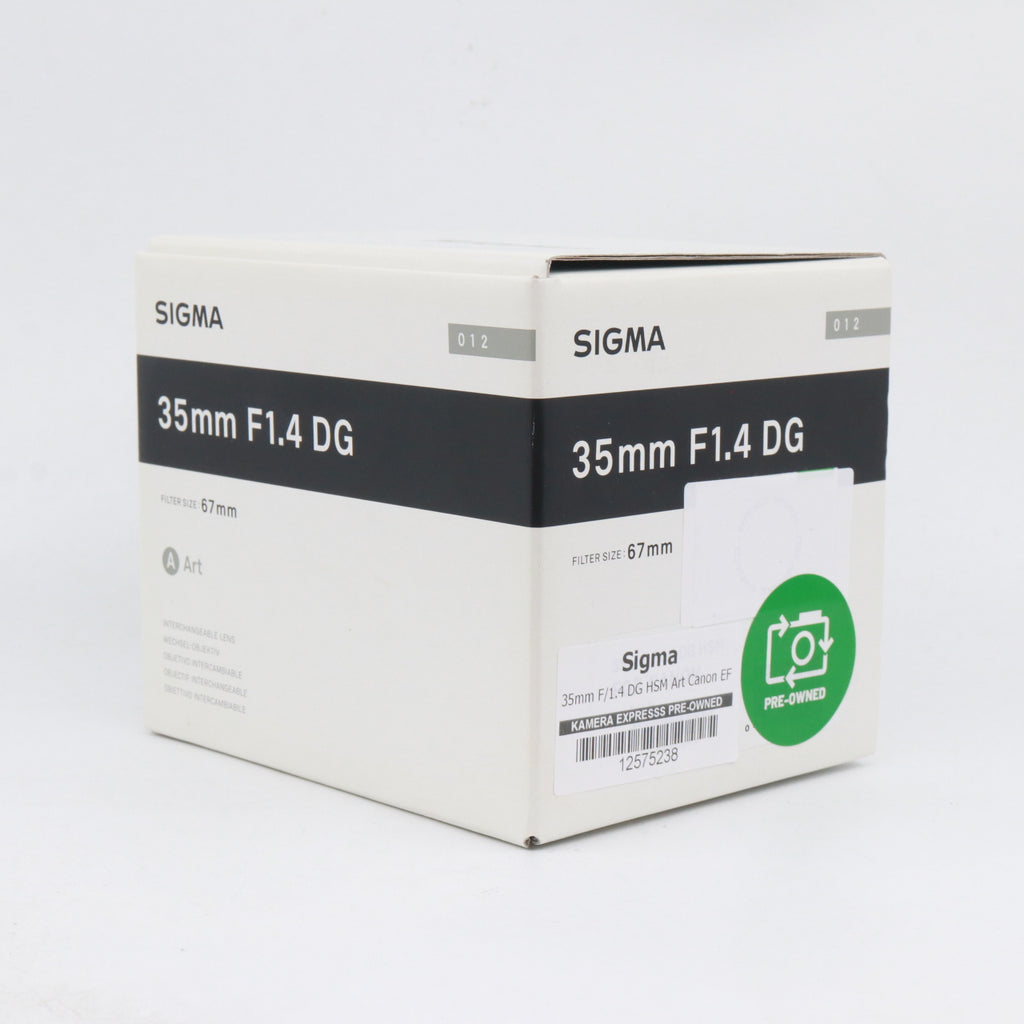 Sigma 35mm f/1.4 DG HSM Art Canon EF usato