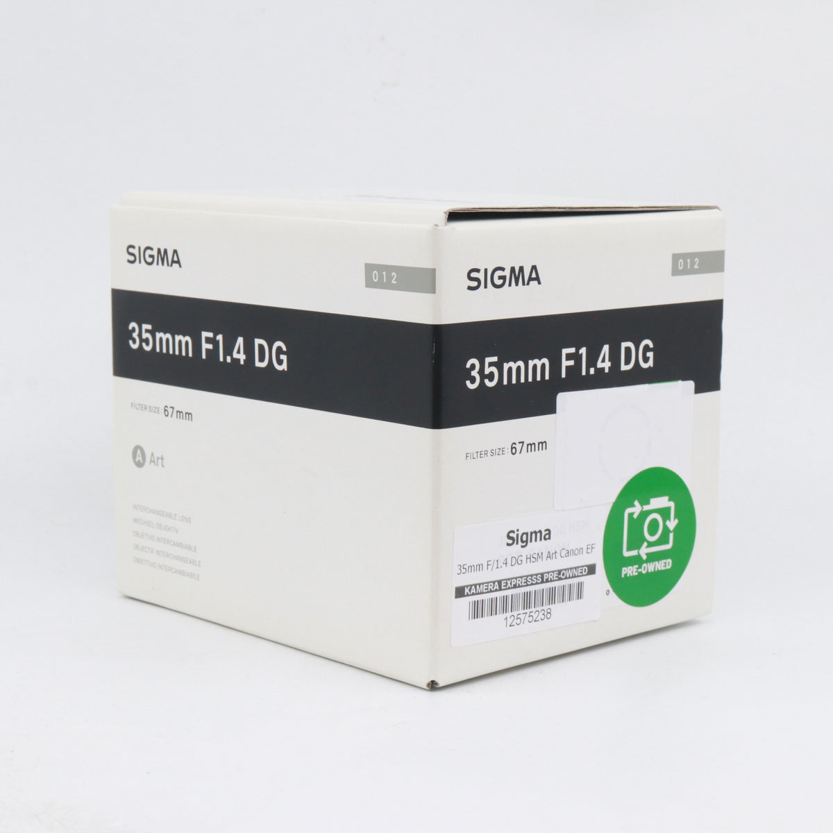 Sigma 35mm f/1.4 DG HSM Art Canon EF usato