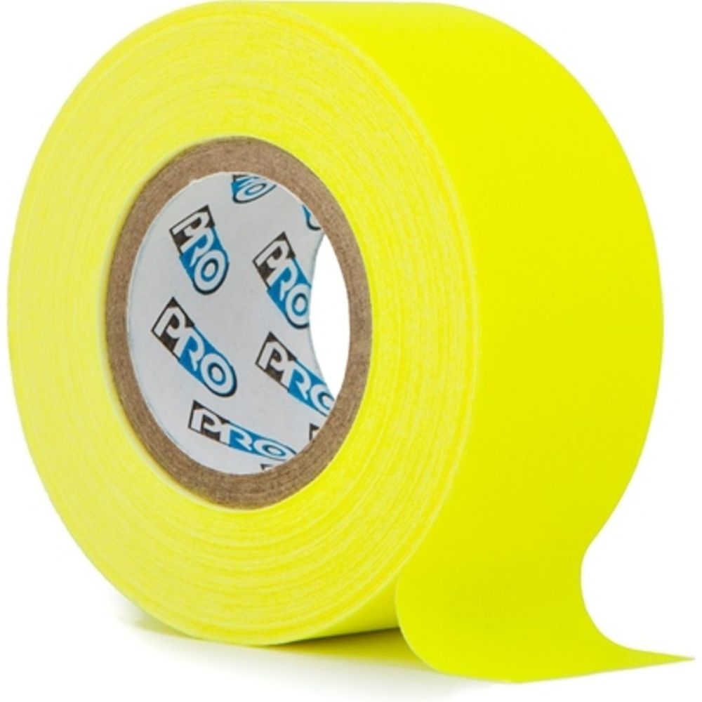 Pro Tapes Pro Gaff Pro Pocket 24mm x 5,4 m Cintas Amarillo fluorescente
