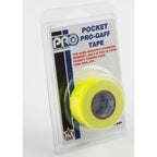 Pro Tapes Pro Gaff Pro Pocket 24mm x 5,4 m Cintas Amarillo fluorescente
