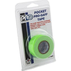Pro Tapes Pro Gaff Pro Pocket Cinta adhesiva de 24mm x 5,4 m, color verde fluorescente