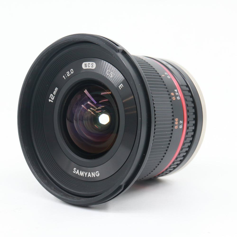 Samyang 12mm f/2 NCS CS Sony E tweedehands