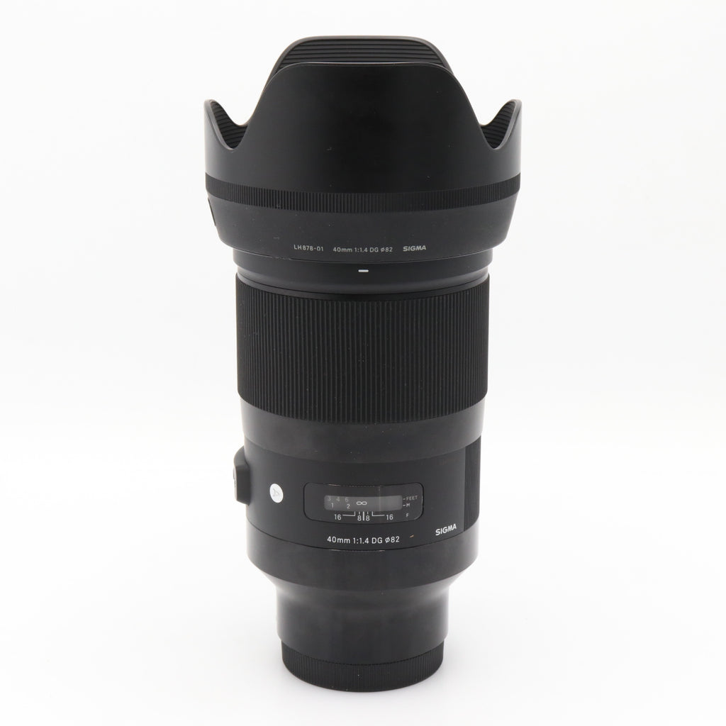 Sigma 40mm f/1.4 DG HSM ART Sony FE segunda mano