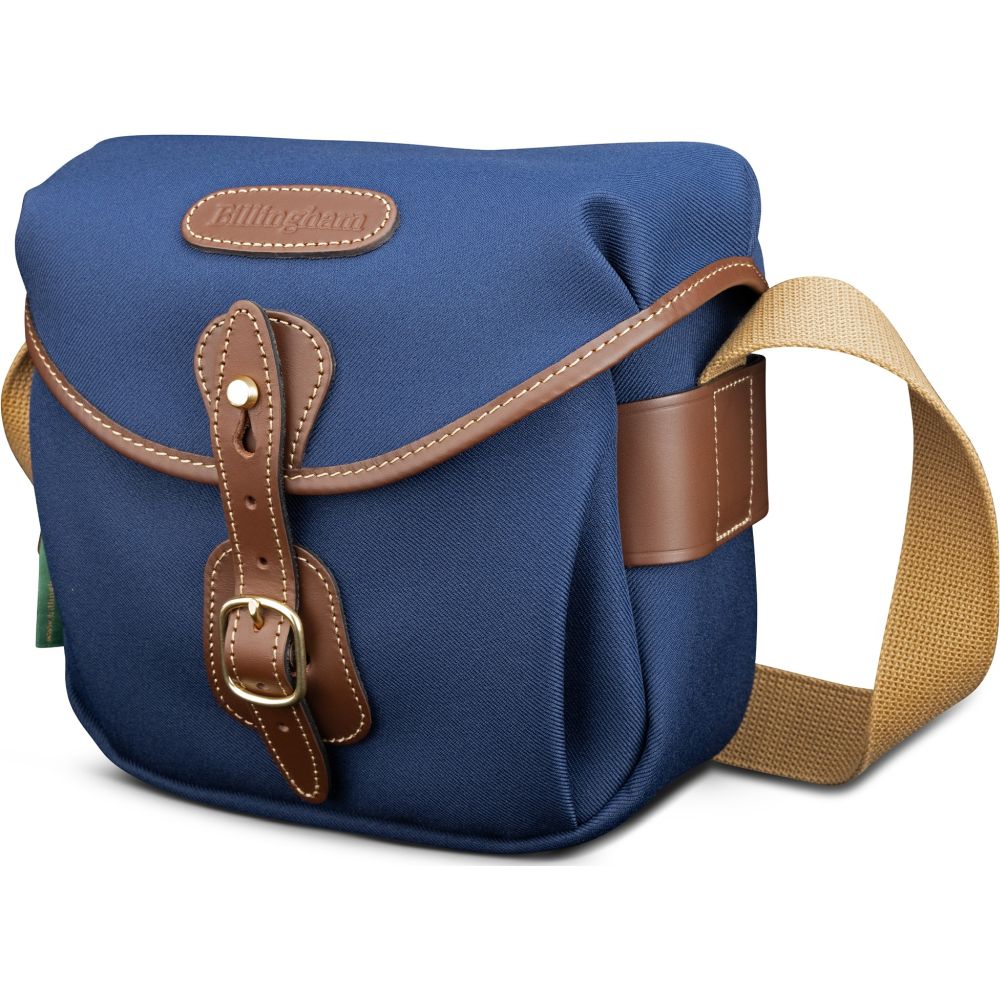 Billingham Hadley Digital Navy Fibrenyte/Chocolate