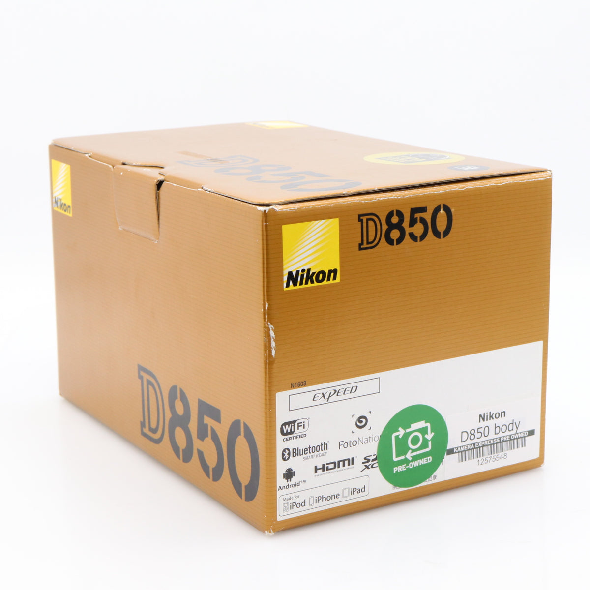 Nikon D850 body tweedehands