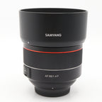 Samyang 85mm f/1.4 AF Nikon F (FX) used