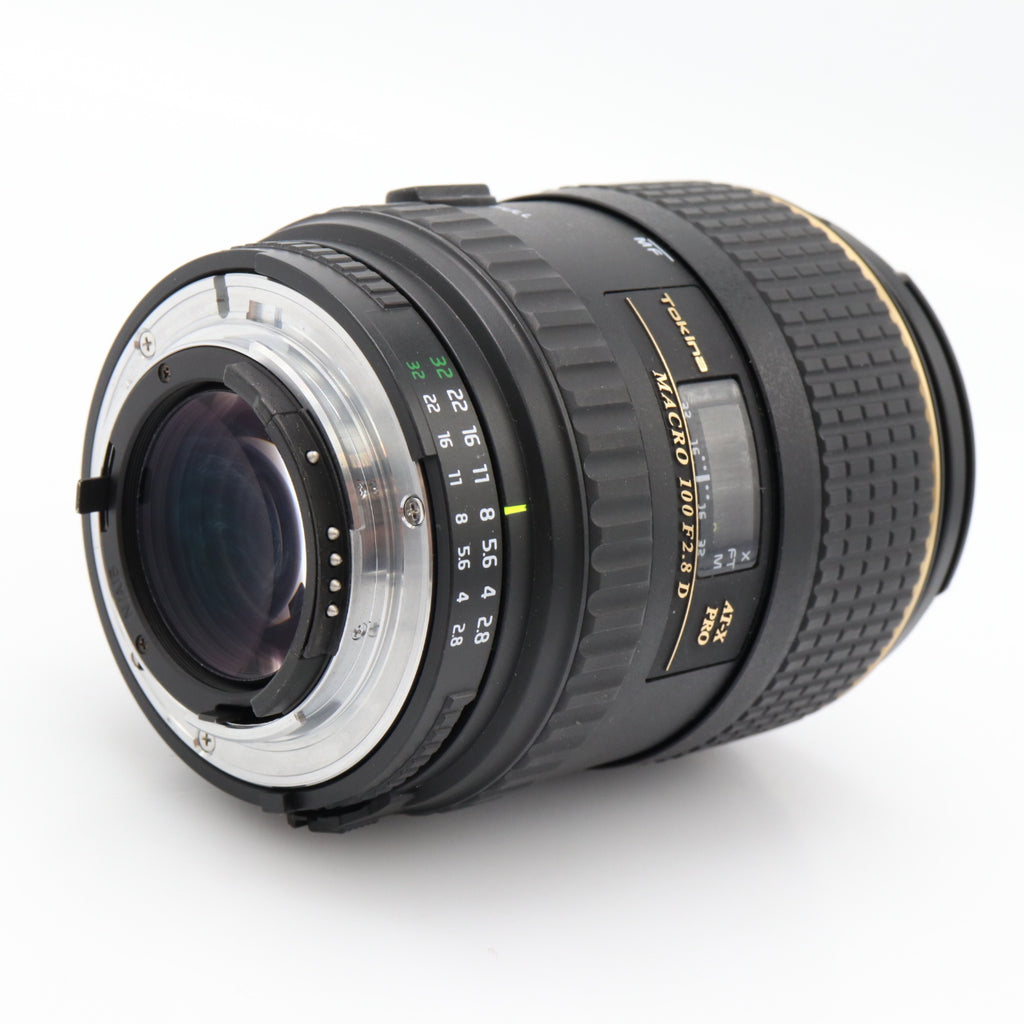 Tokina 100mm f/2.8 AT-X macro 1:1 Nikon FX occasion