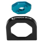 Kondor Blue SmallHD Anti-Twist Plaat voor Mini Lock Snelkoppelingsplaten