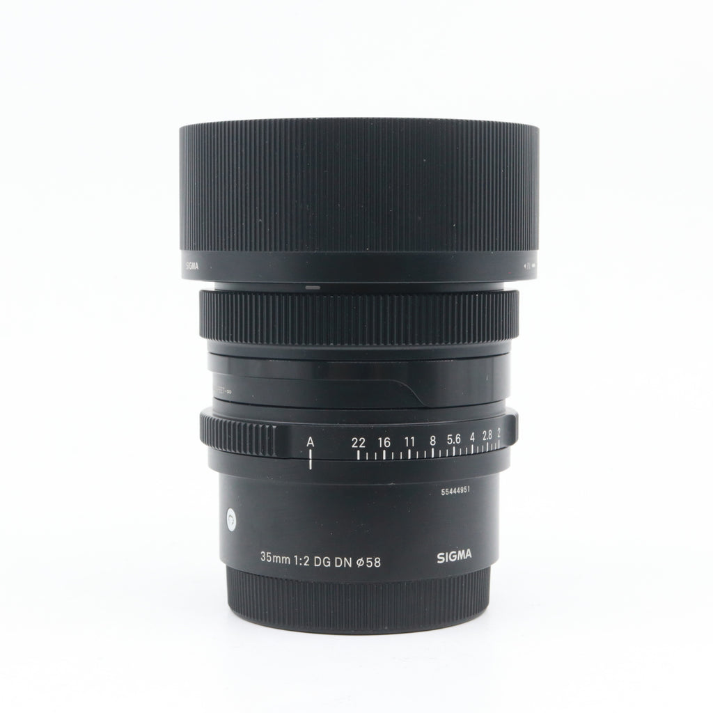 Sigma 35mm f/2 DG DN Contemporary Sony FE tweedehands