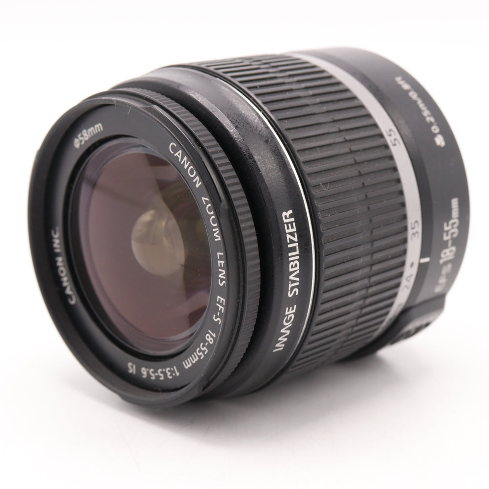 Canon EF-S 18-55mm F/3.5-5.6 IS tweedehands