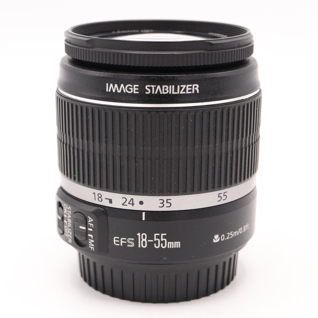 Canon EF-S 18-55mm F/3.5-5.6 IS tweedehands