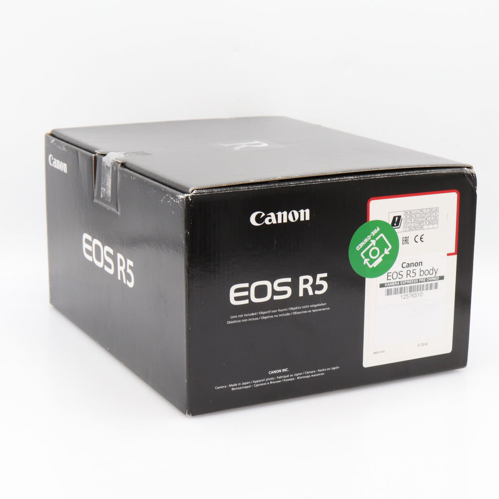 Canon EOS R5 cuerpo segunda mano