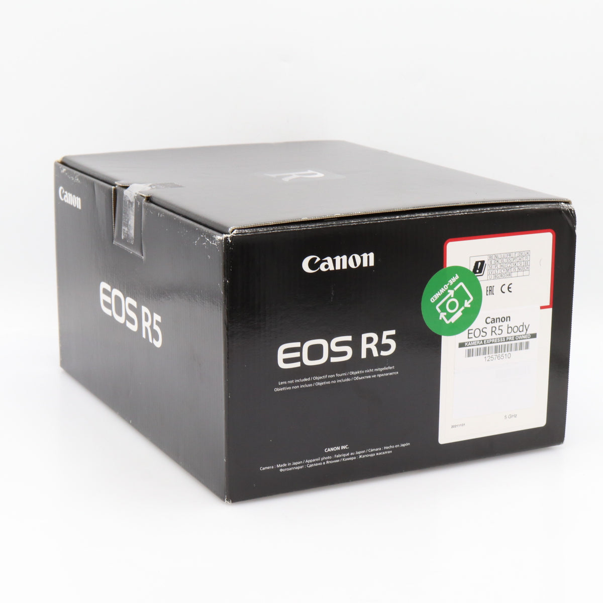 Canon EOS R5 cuerpo segunda mano