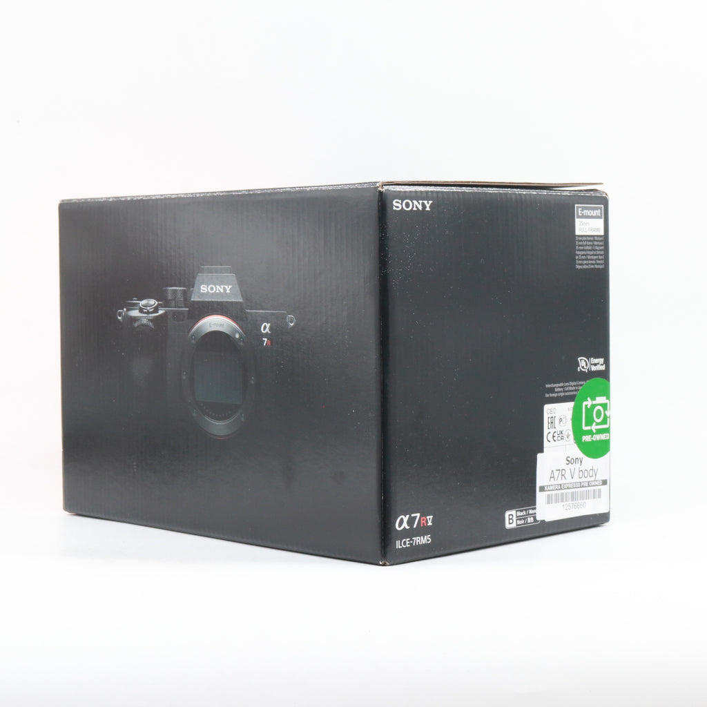 Sony A7R V body tweedehands