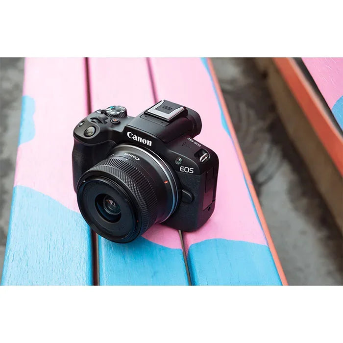 Canon EOS R50 black + RF-S 18-45mm IS STM OUTLET