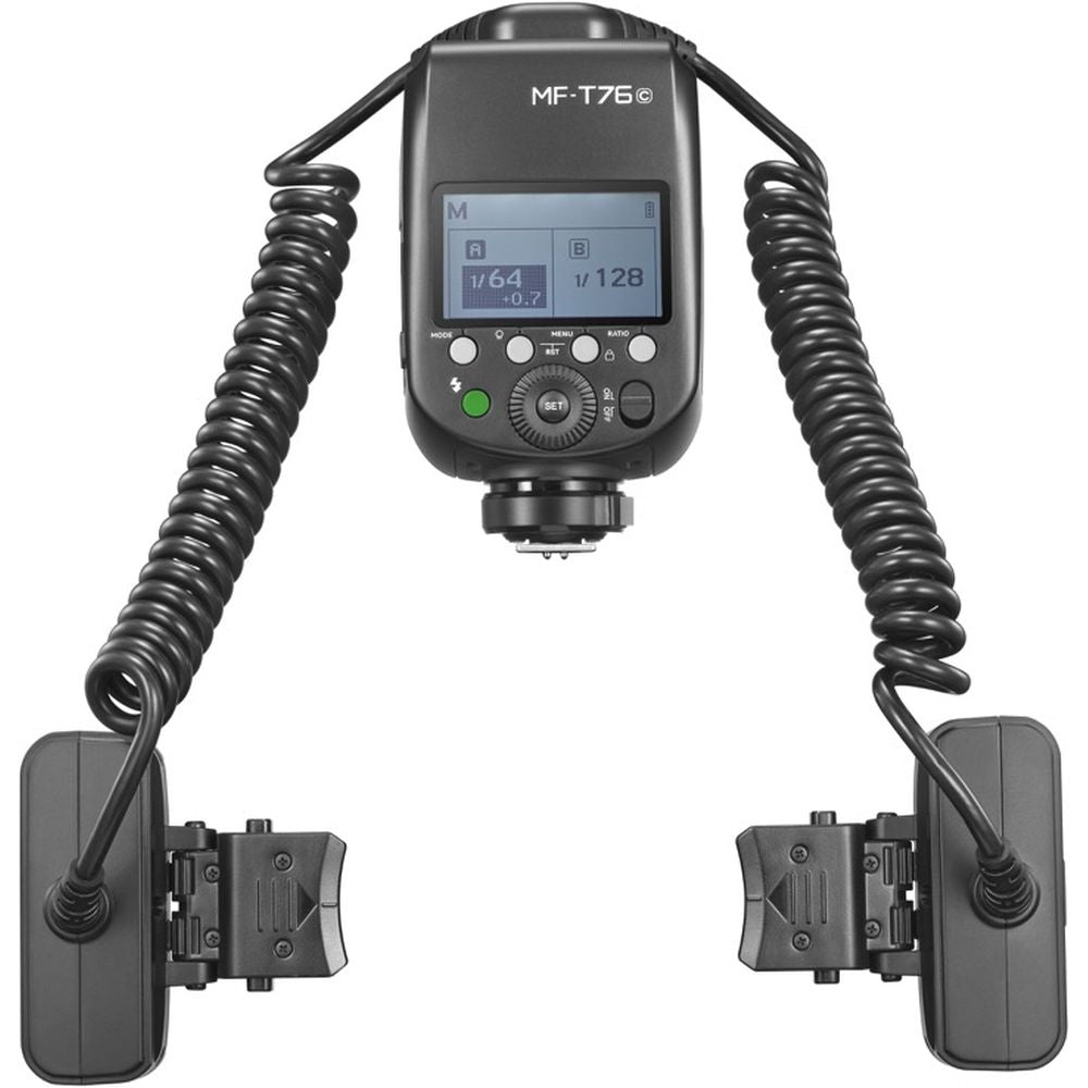 Godox MF-T76C Flash macro doble TTL para Canon
