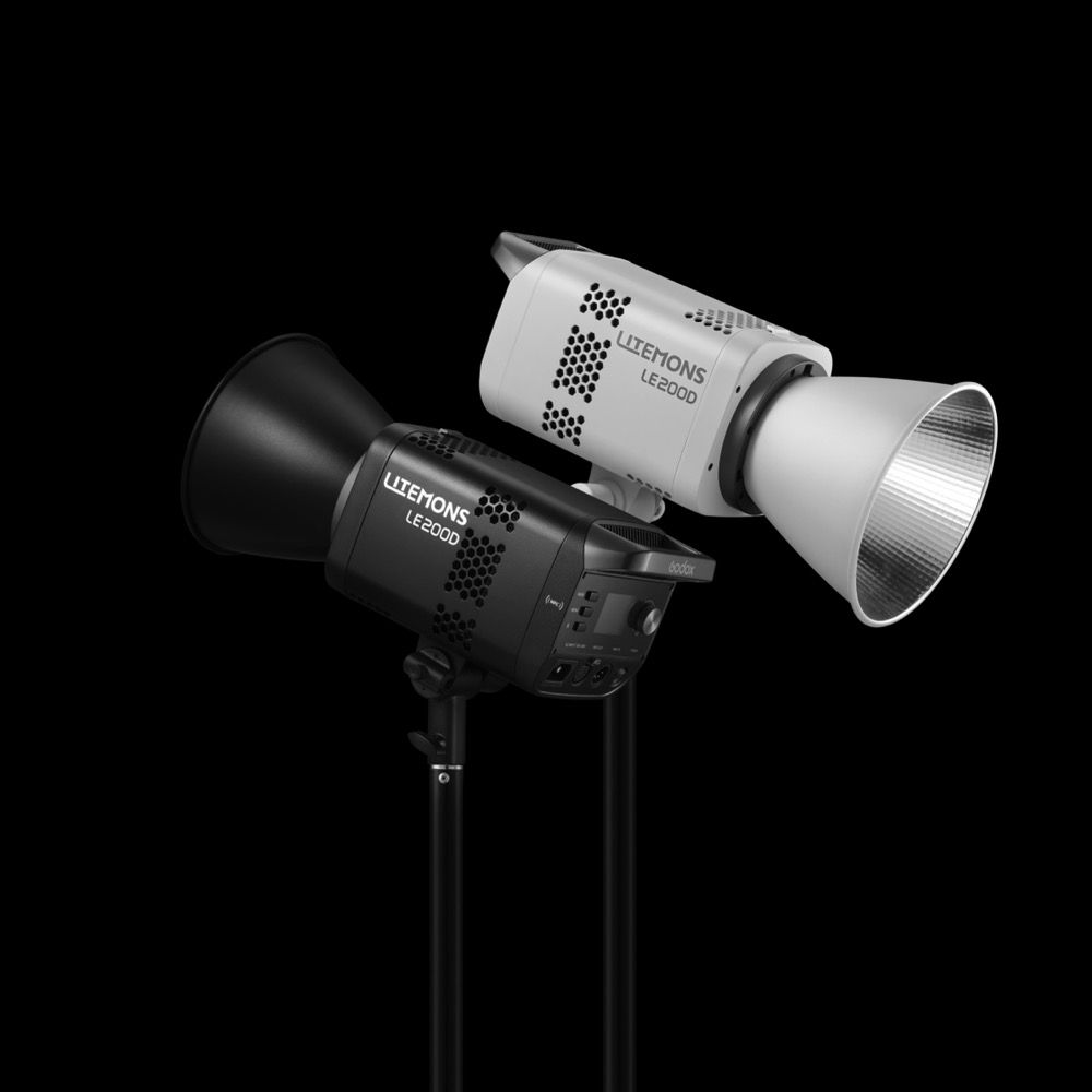 Godox LE200D Litemons LED-Videoleuchte – Weiß