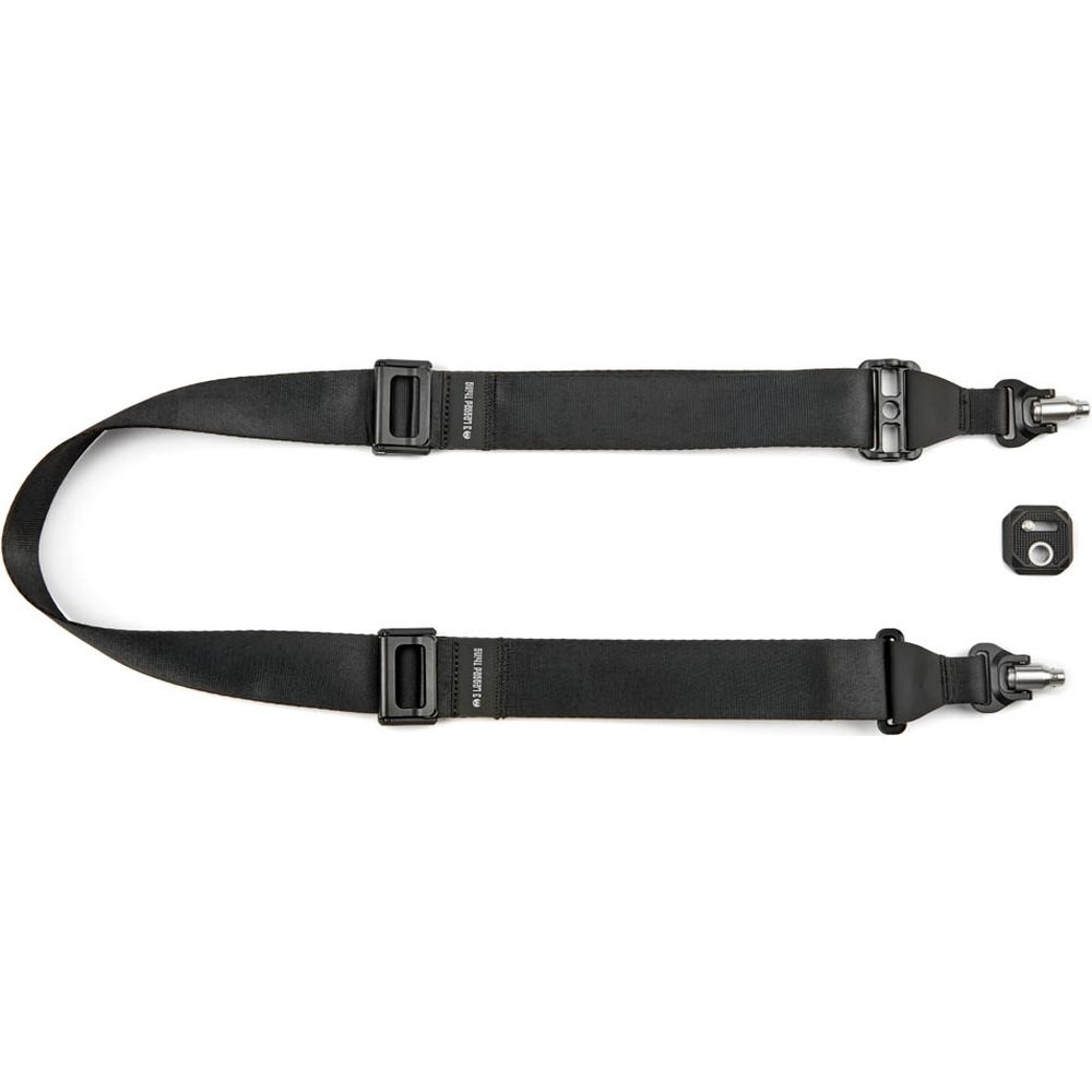 3 Legged Thing AXIS 44 Tracolla imbottita per collo e spallacci Obsidian