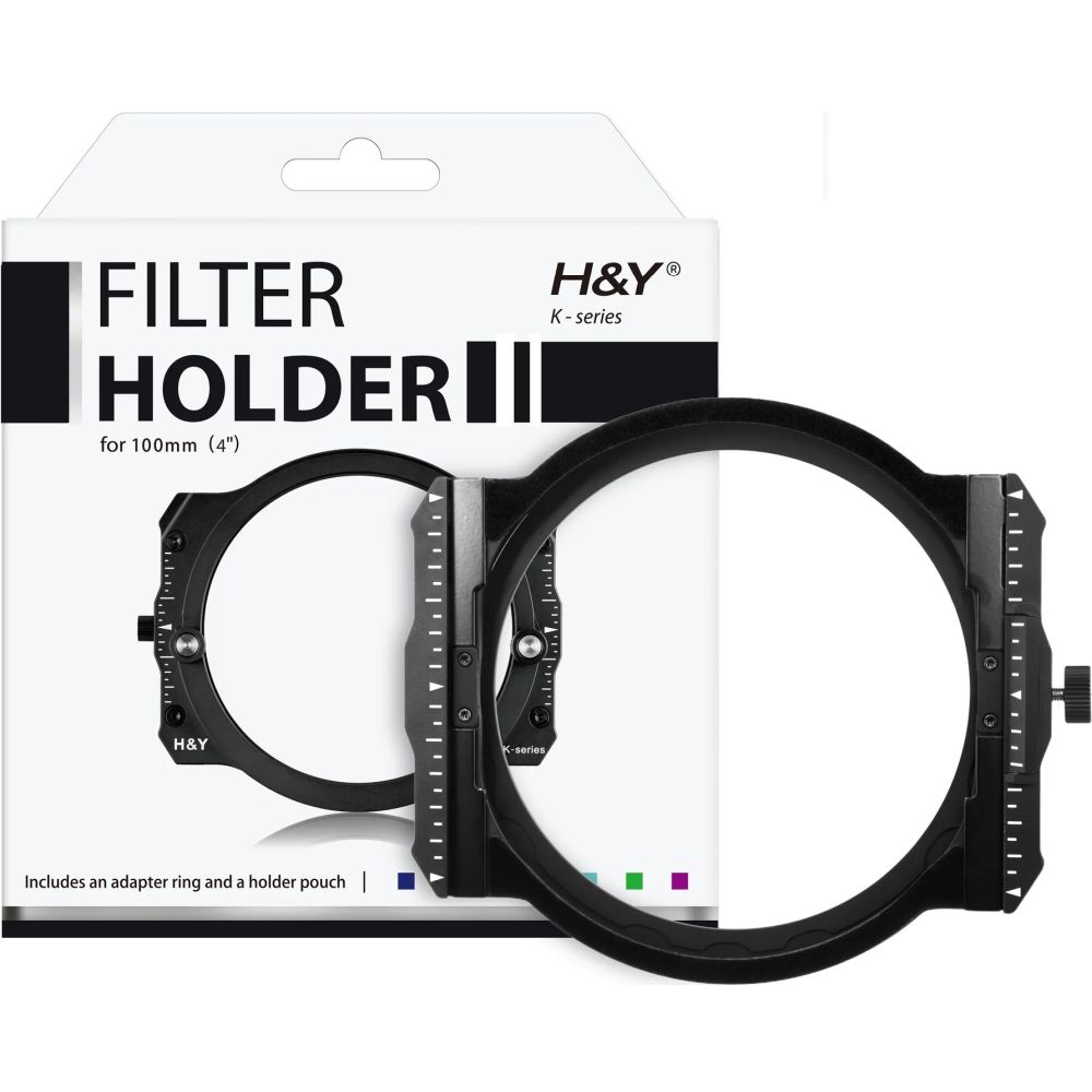 H&Y Supporto serie K Mark III + filtro polarizzatore circolare naturale a innesto + adattatore rapido 67/72/77/82mm