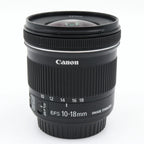 Canon EF-S 10-18mm f/4.5-5.6 IS STM tweedehands