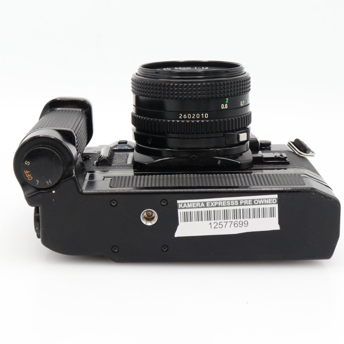 Canon A-1 cuerpo + motor-drive + FD 50mm f/1.8 segunda mano