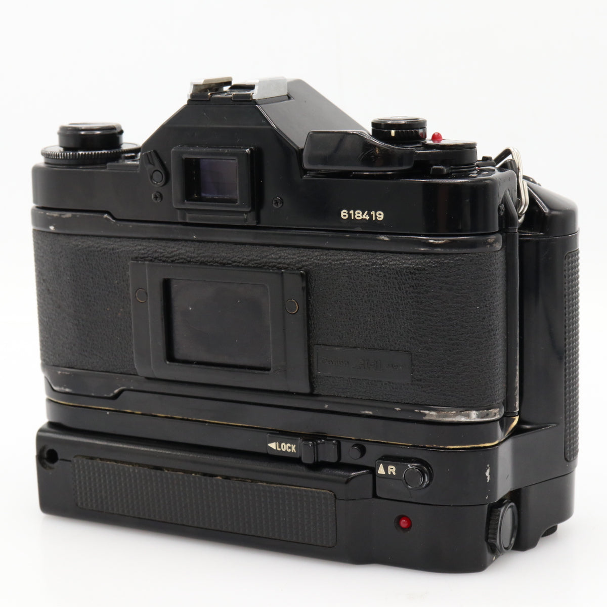 Canon A-1 cuerpo + motor-drive + FD 50mm f/1.8 segunda mano