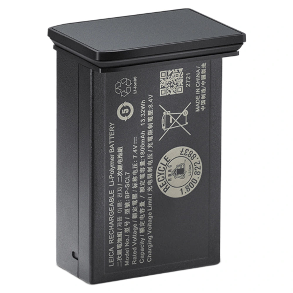 Leica 14745 Akku BP-SCL7 - Metal Gray Paint Finish