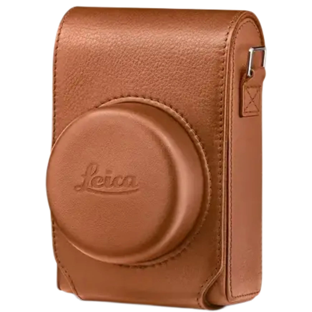 Leica 18599 Cámara Estuche, D-Lux 8, Leather, Cognac