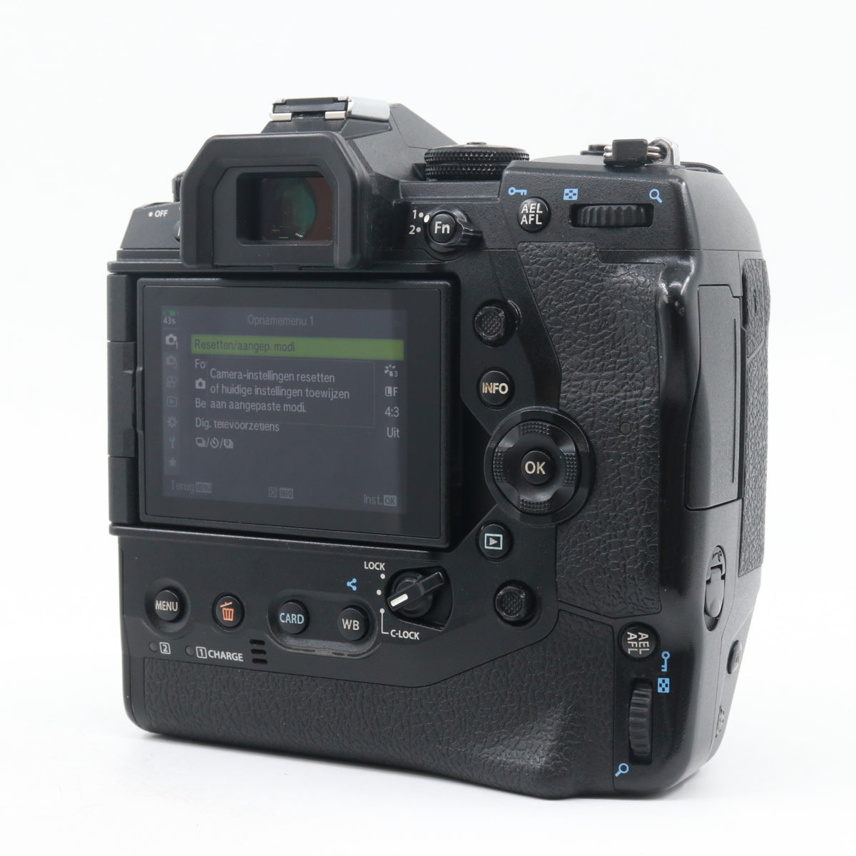 Olympus OM-D E-M1X body used