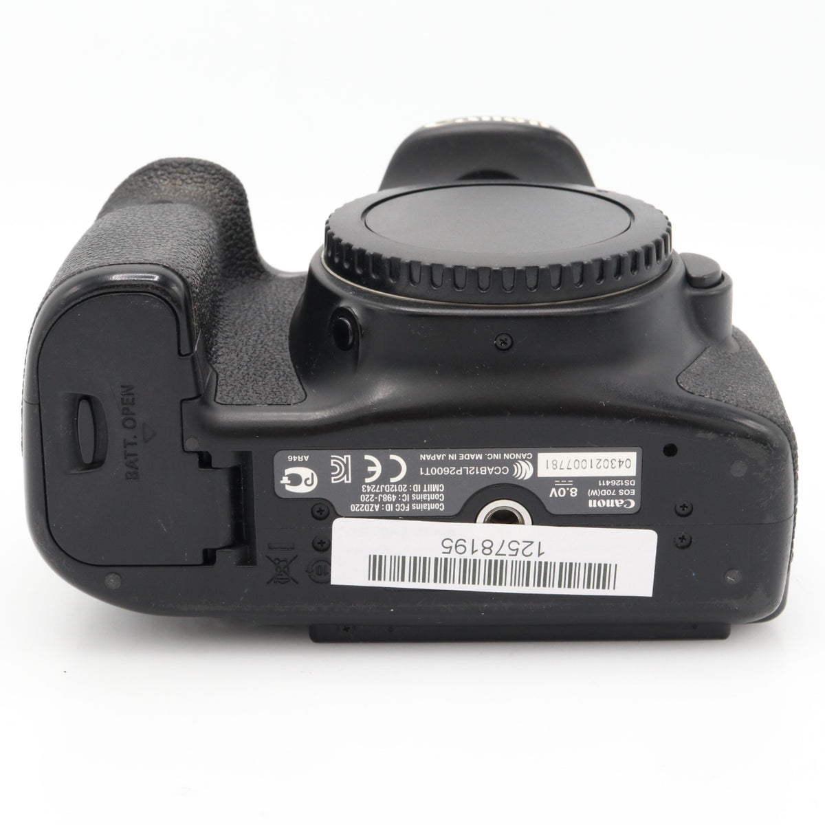 Canon EOS 70D body tweedehands