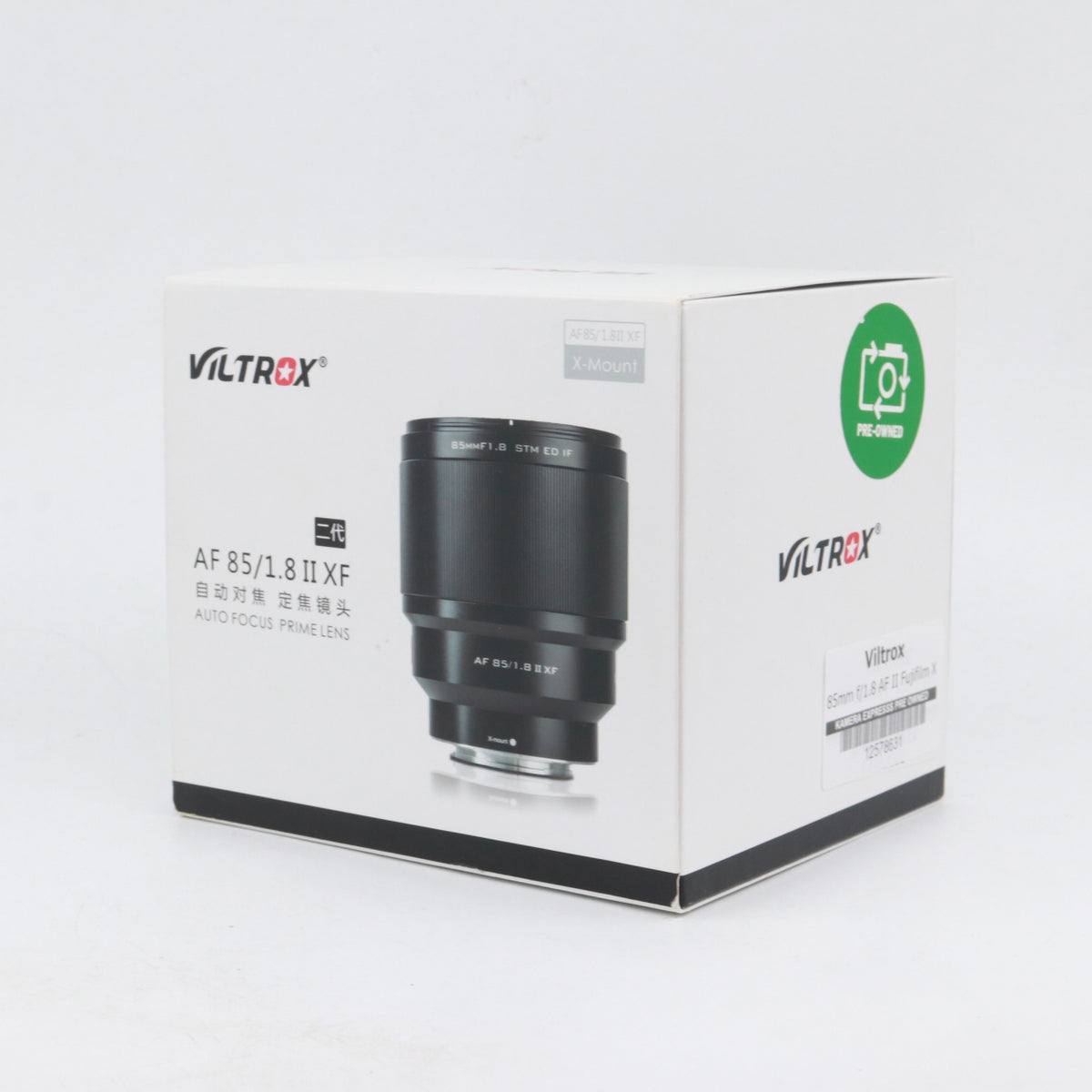 Viltrox 85mm f/1.8 AF II Fujifilm X occasion