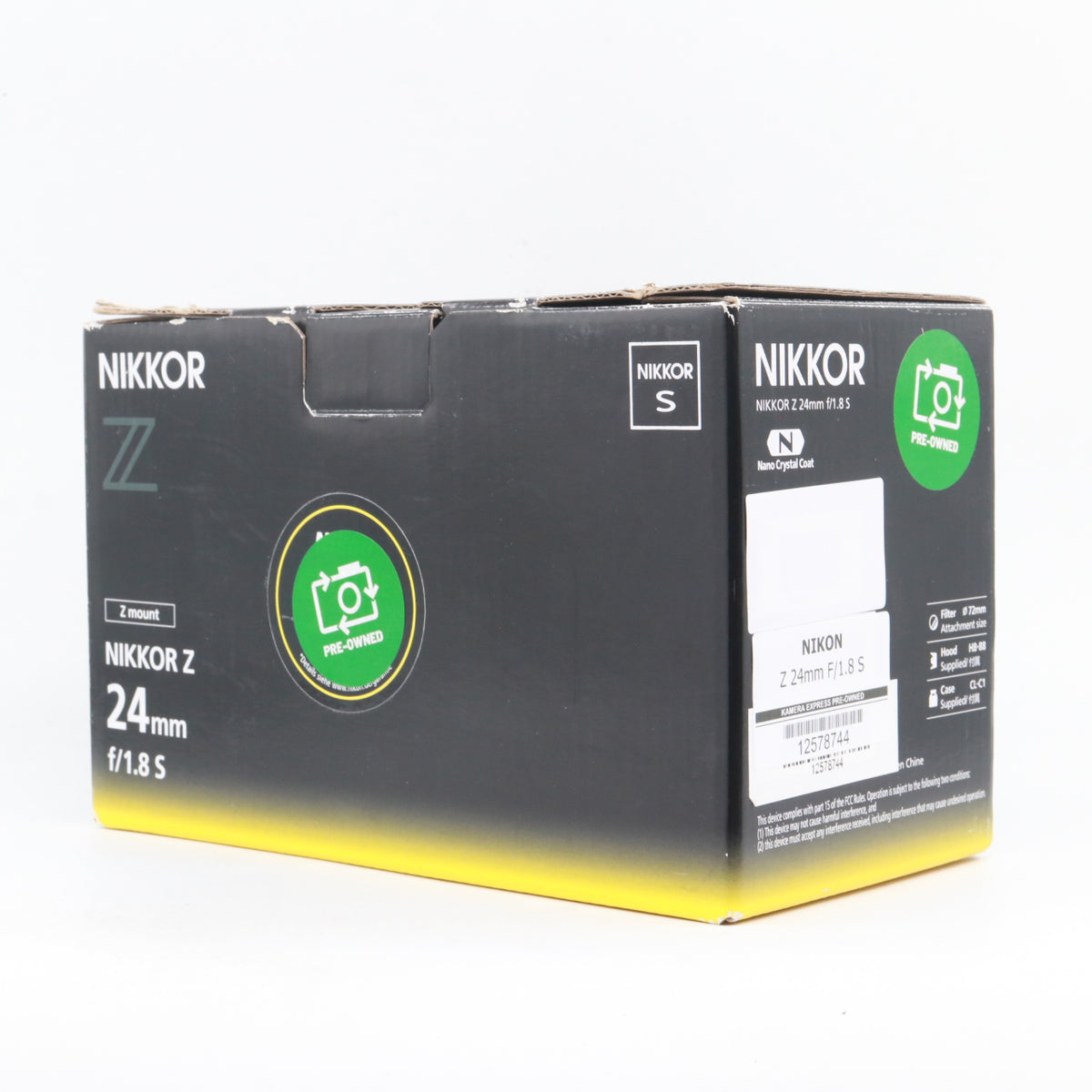 Nikon Z 24mm F/1.8 S tweedehands