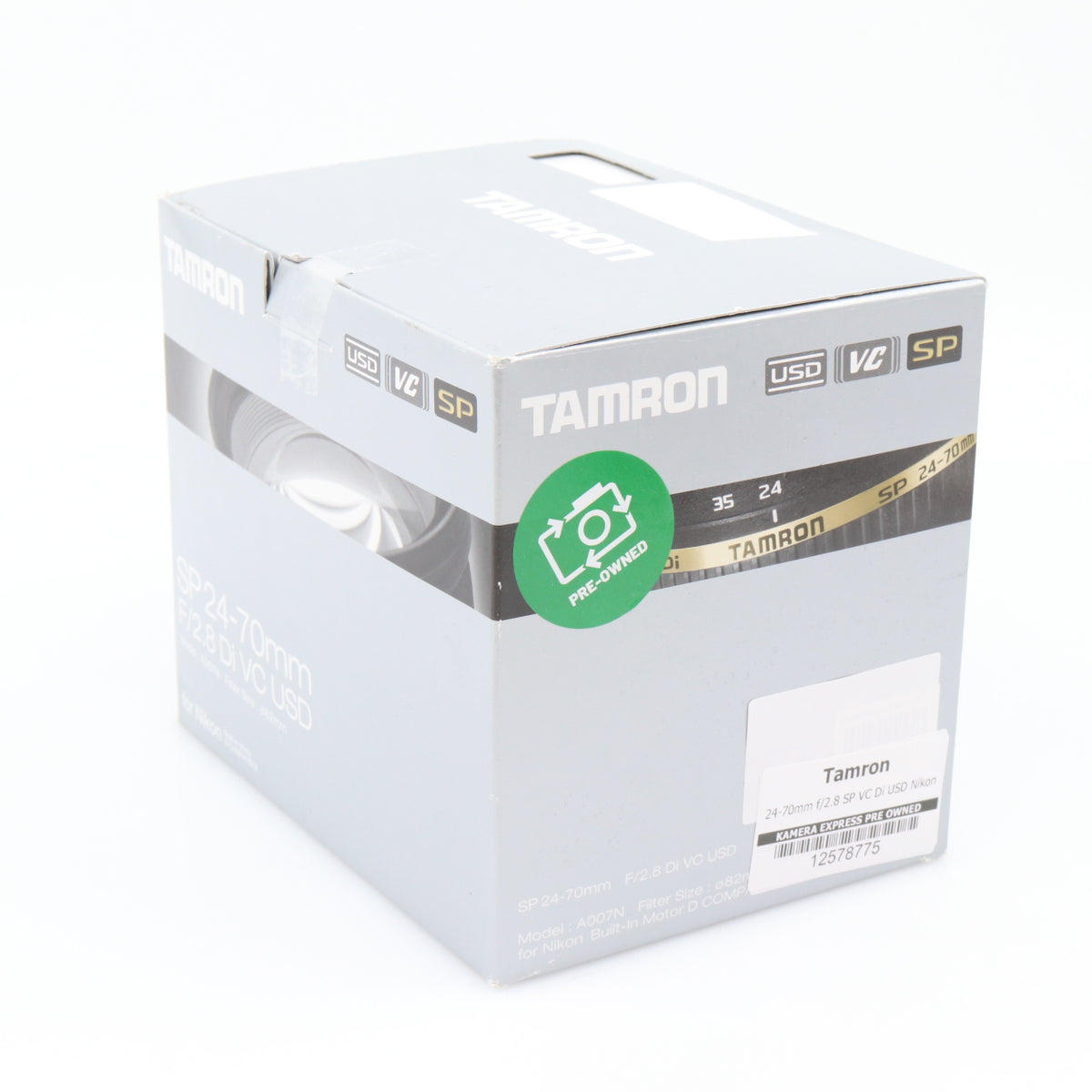 Tamron 24-70mm f/2.8 SP VC Di USD Nikon occasion