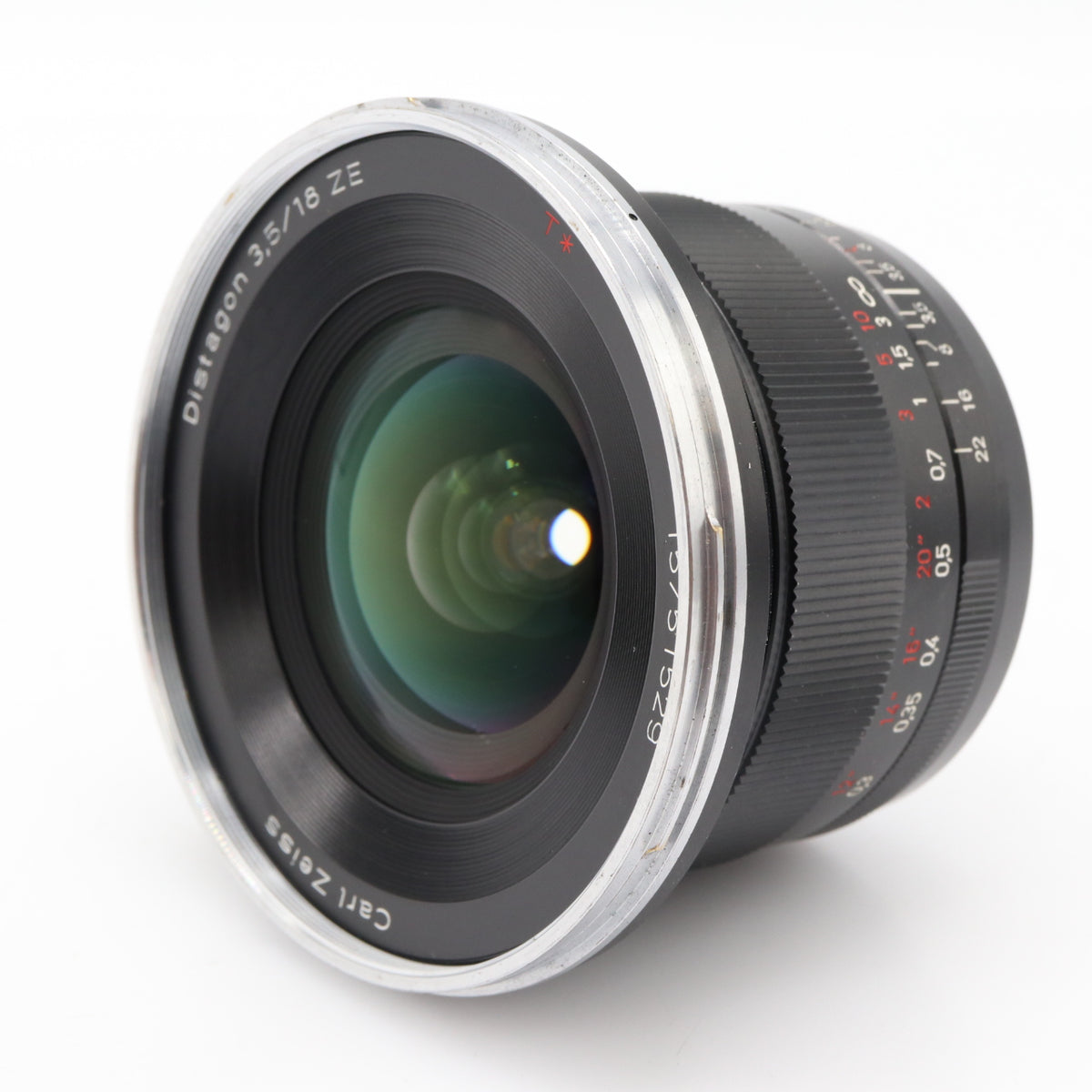 Carl Zeiss 18mm F/3.5 Distagon T* ZE Canon tweedehands