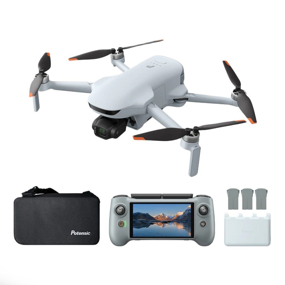 Potensic ATOM 3 Drone Fly More Combo + PTD2 Pantalla Mando a distancia Controller