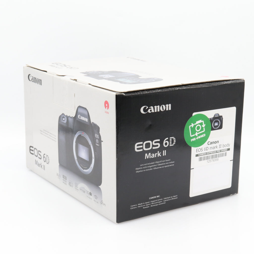 Canon EOS 6D mark II corpo usato