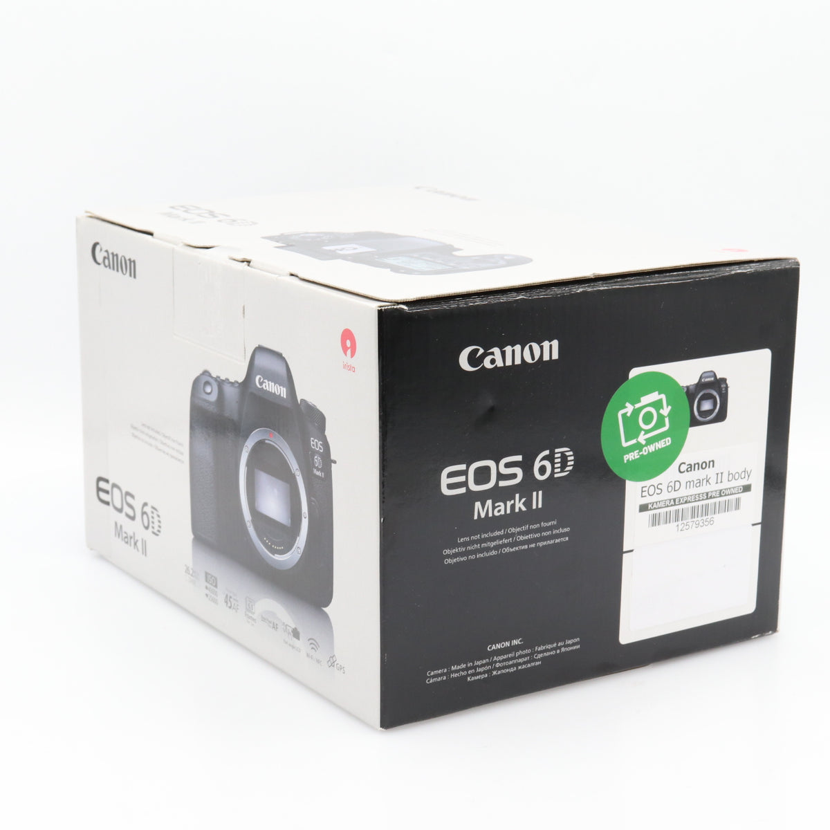 Canon EOS 6D mark II corpo usato