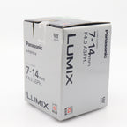 Panasonic Lumix G Vario 7-14mm f/4 ASPH. occasion