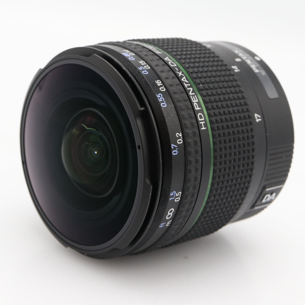 Pentax HD DA 10-17mm f/3.5-4.5 ED fisheye tweedehands