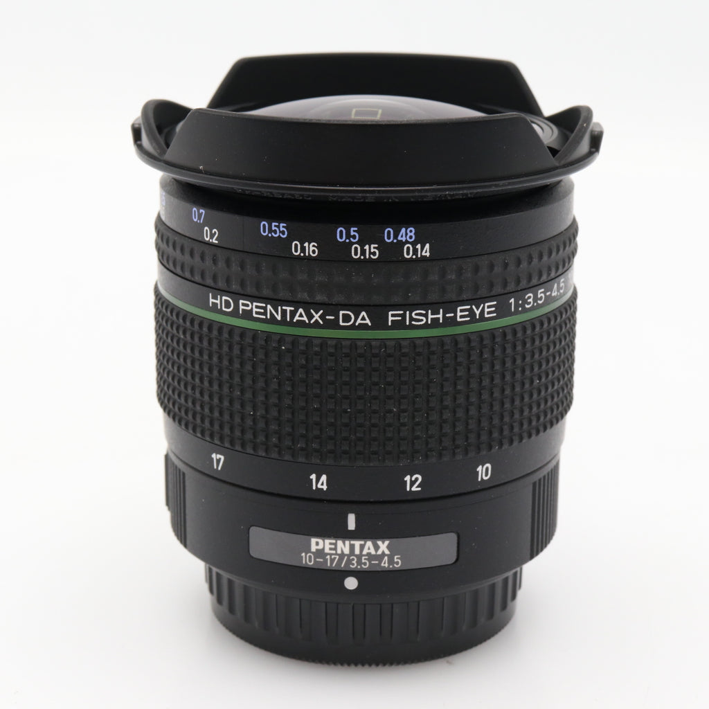 Pentax HD DA 10-17mm f/3.5-4.5 ED fisheye tweedehands