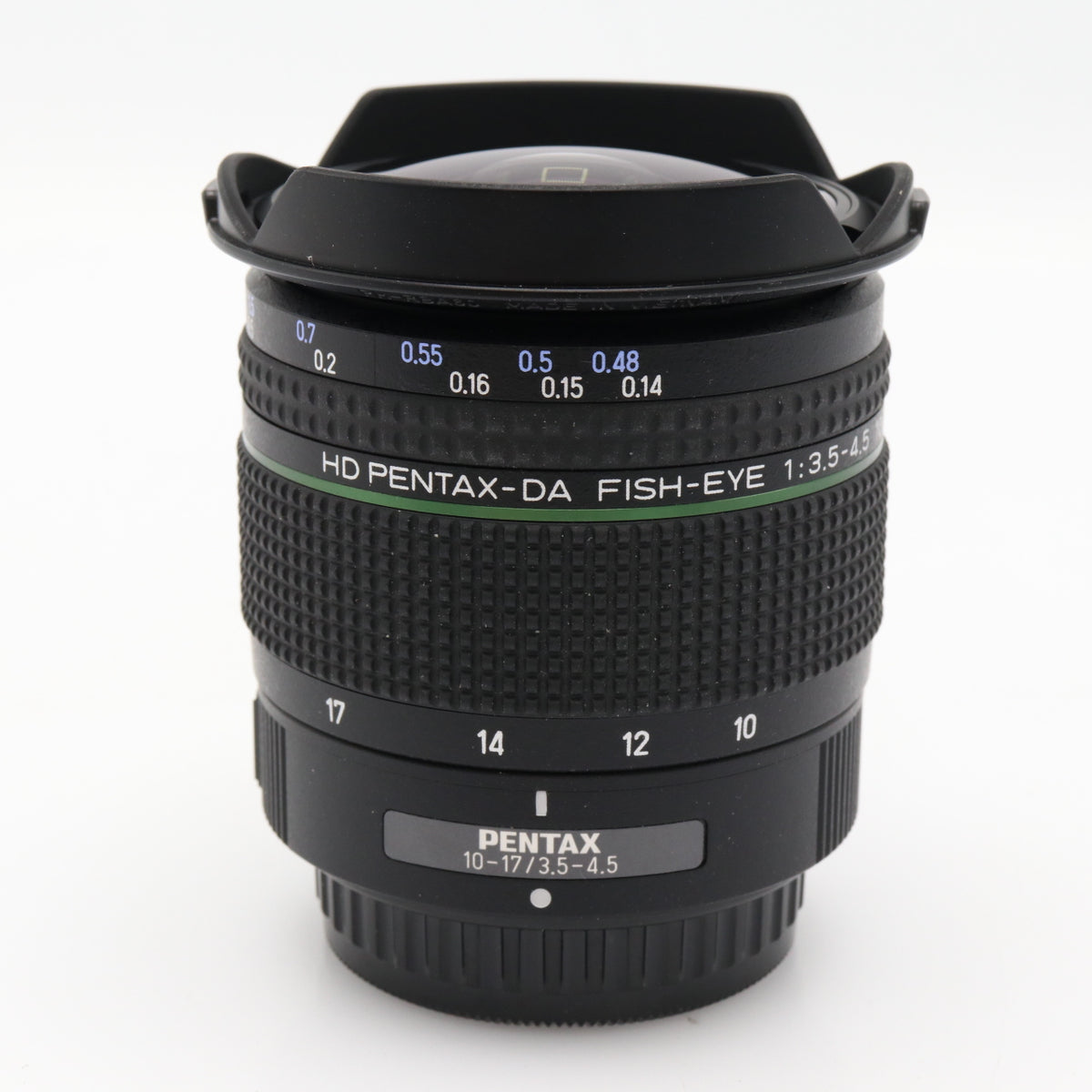Pentax HD DA 10-17mm f/3.5-4.5 ED fisheye tweedehands