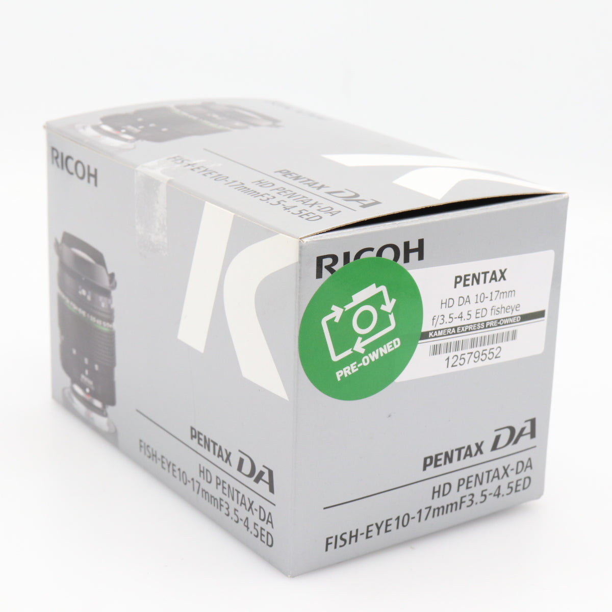 Pentax HD DA 10-17mm f/3.5-4.5 ED fisheye tweedehands