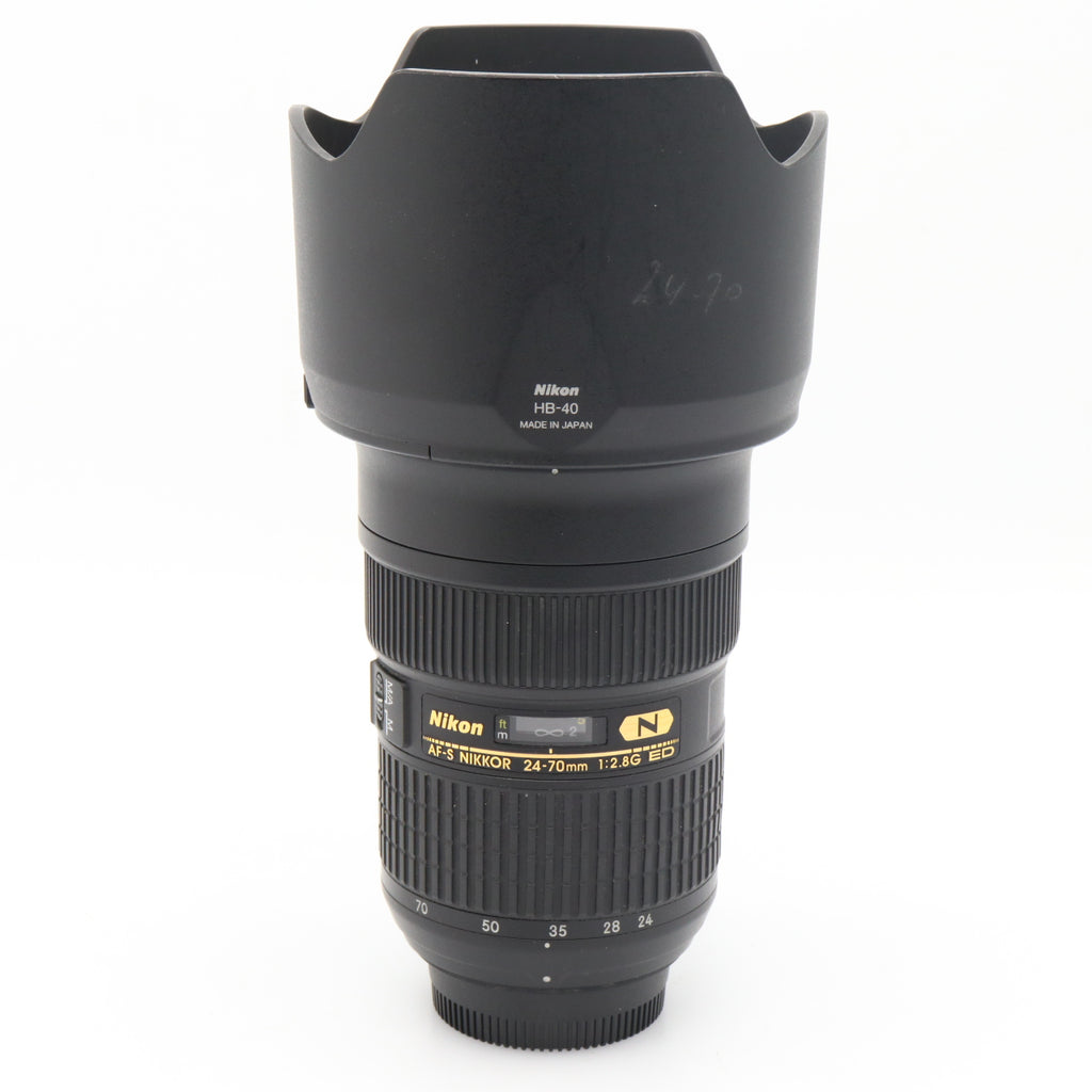 Nikon AF-S 24-70mm f/2.8G ED tweedehands