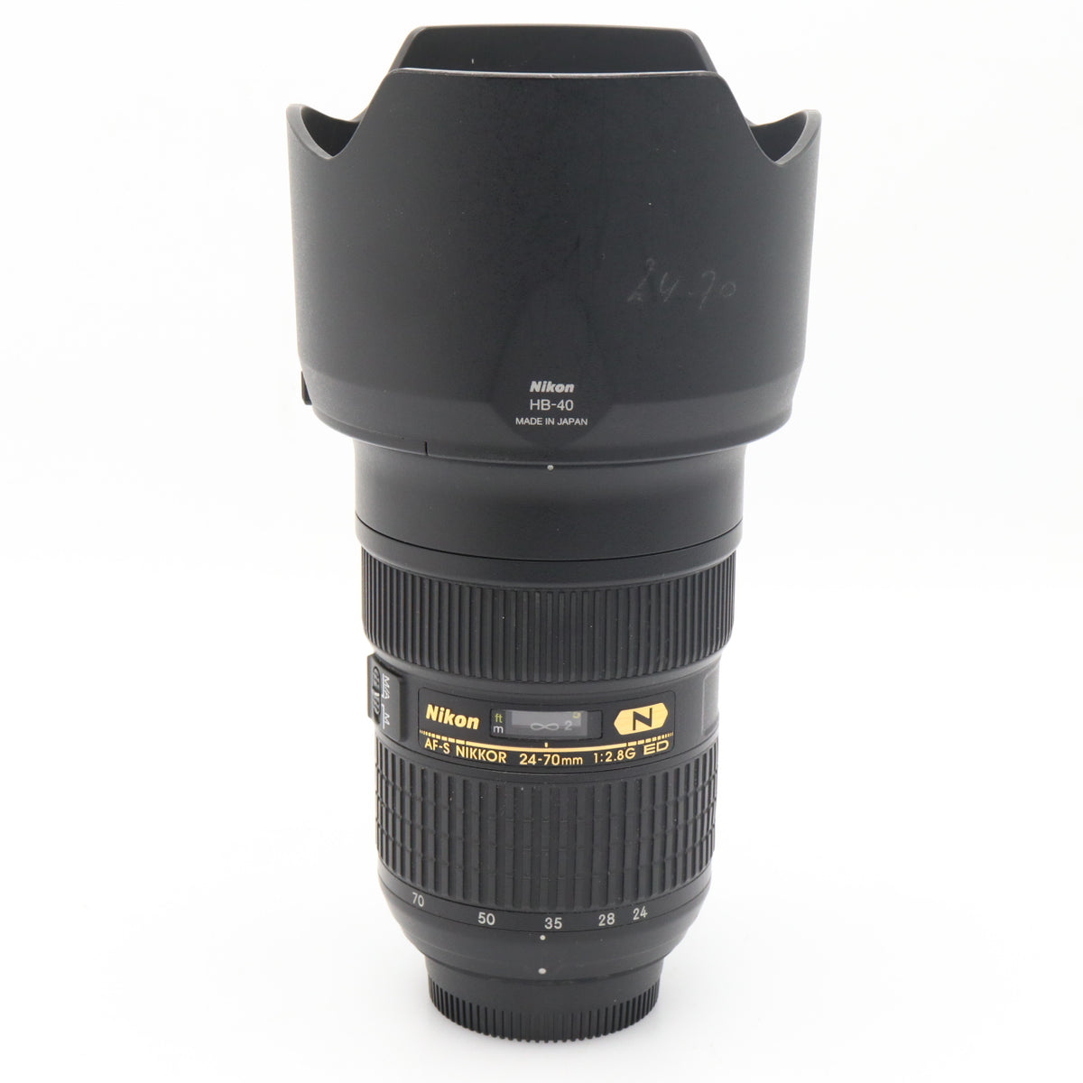 Nikon AF-S 24-70mm f/2.8G ED tweedehands