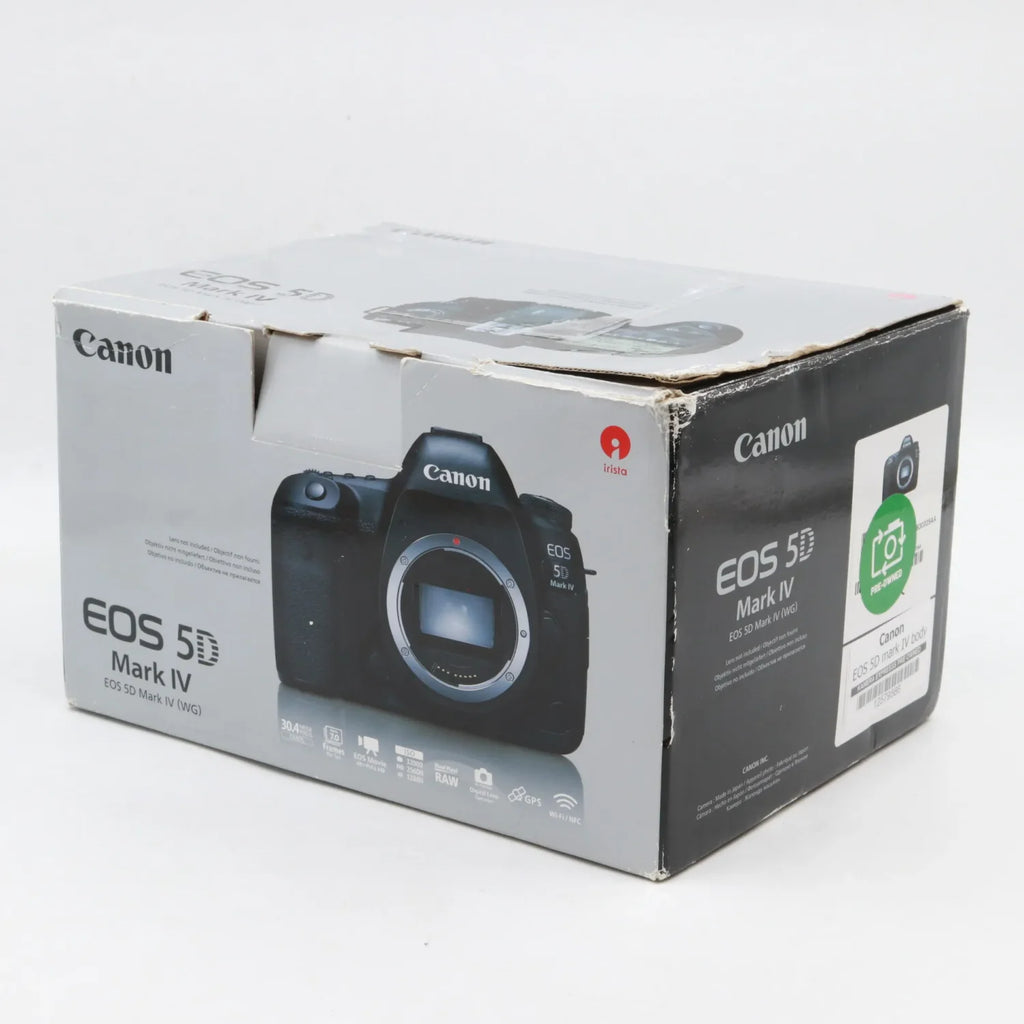 Canon EOS 5D mark IV body used