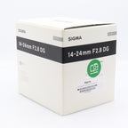 Sigma 14-24mm F/2.8 DG HSM Art Canon EF occasion
