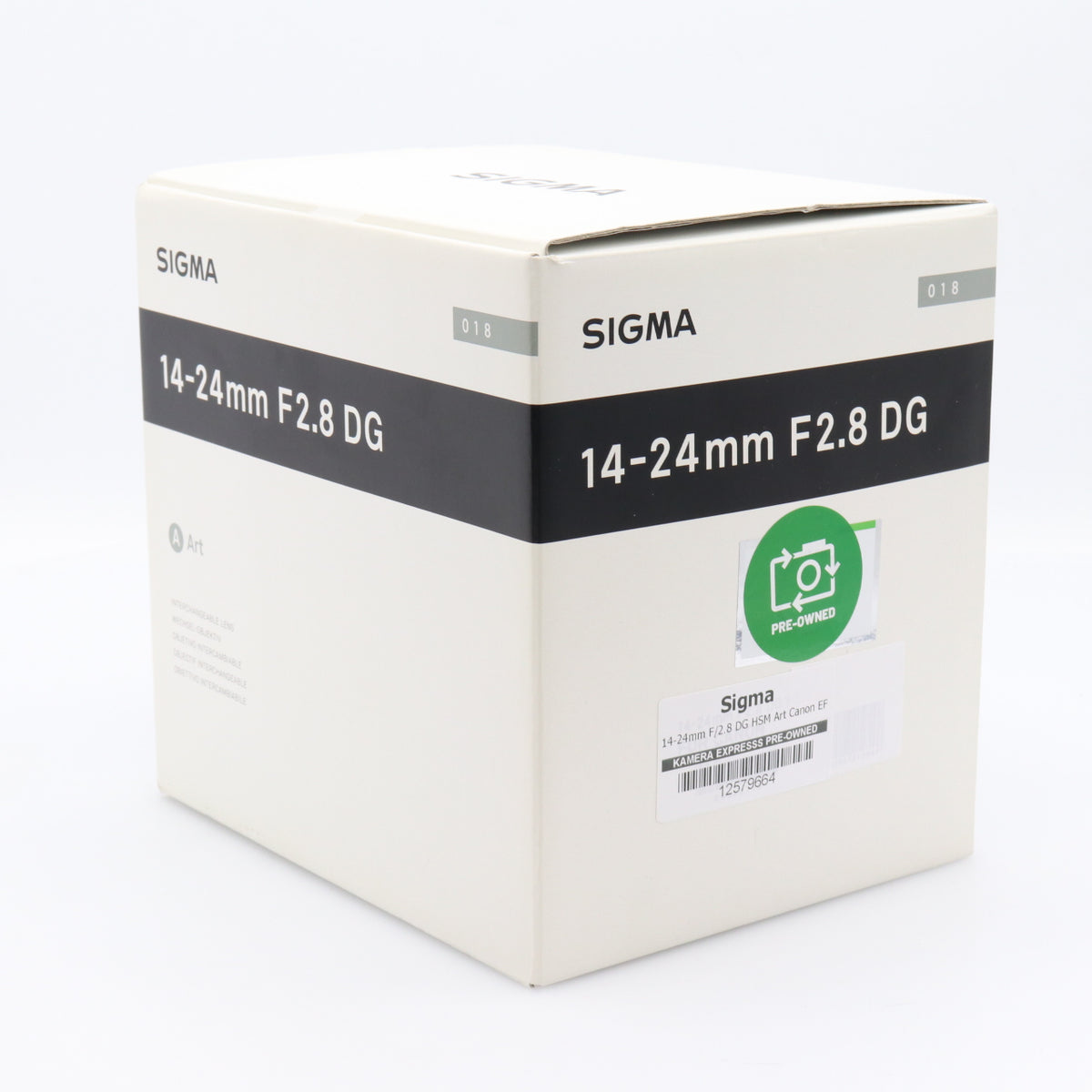 Sigma 14-24mm F/2.8 DG HSM Art Canon EF occasion