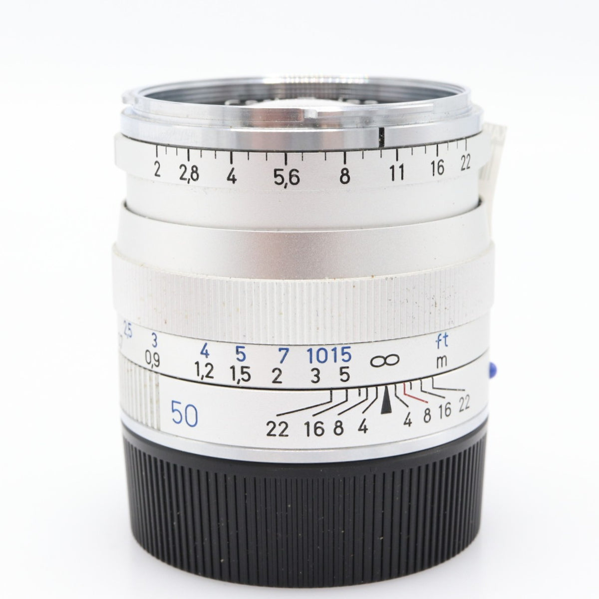 Zeiss 50mm f/2 Planar T* ZM silber gebraucht
