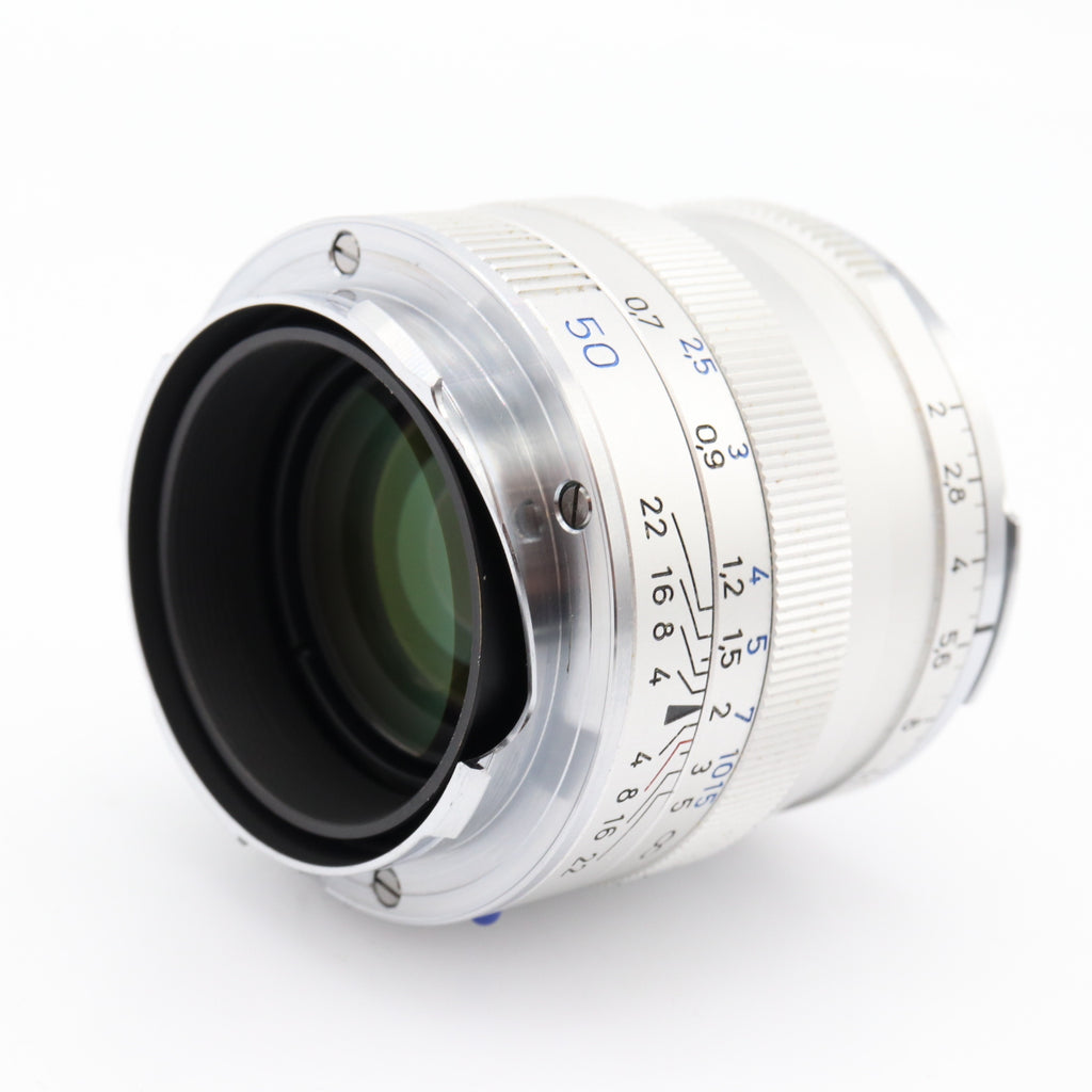 Zeiss 50mm f/2 Planar T* ZM silber gebraucht