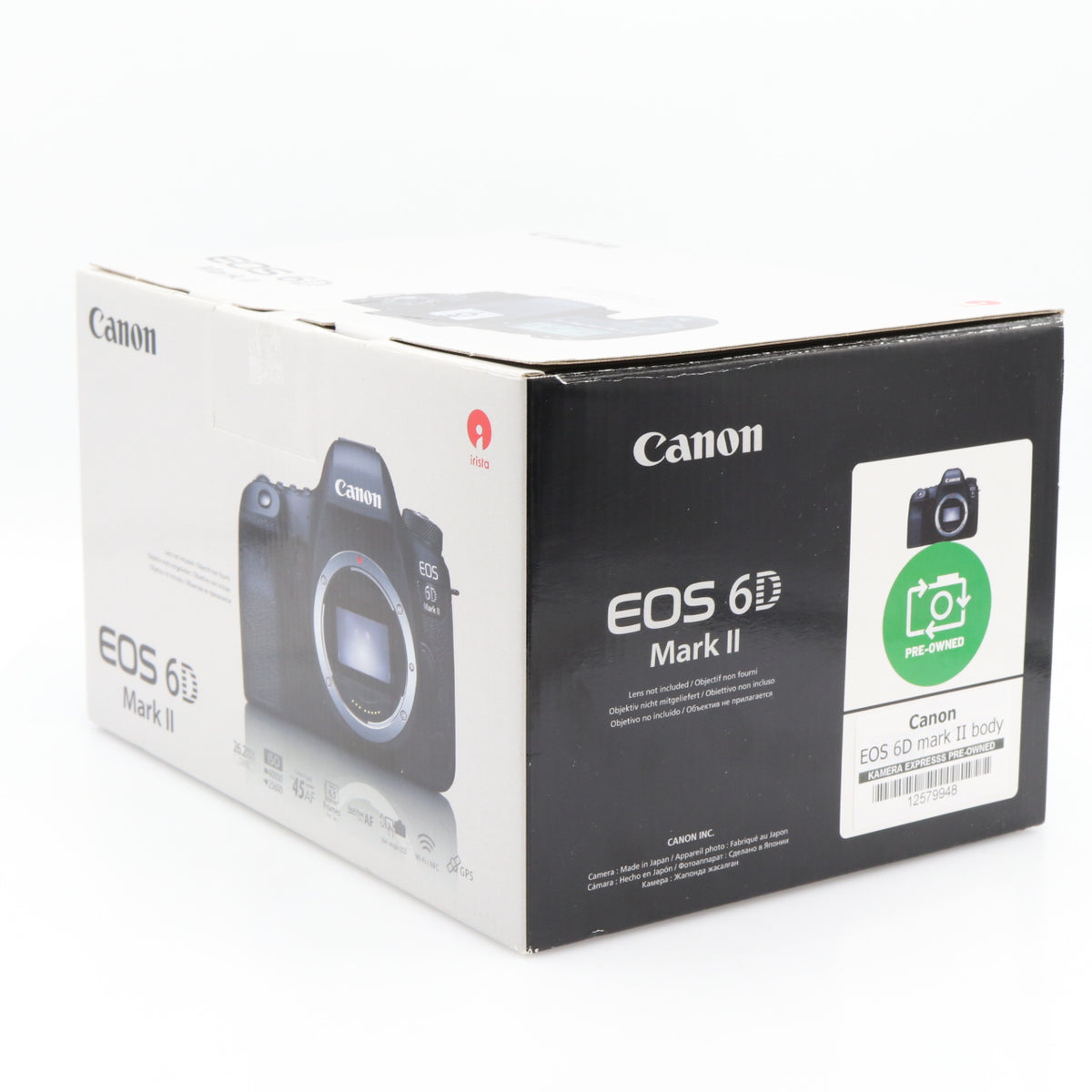 Canon EOS 6D mark II body tweedehands